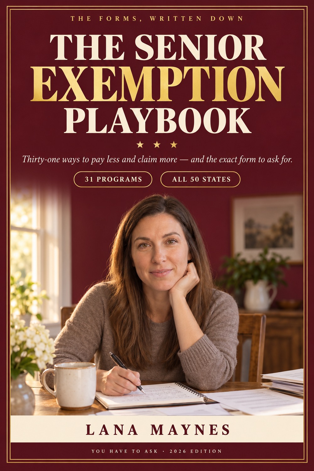 The Senior Exemption Playbook cover.